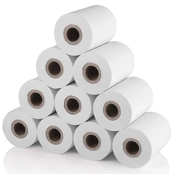 

A+10 Pcs Thermal Paper, for Mobile 58mm 30mm Mini Thermal Printer Cash Register POS Receipt Paper Roll