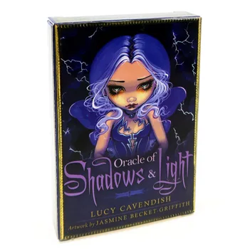 

English oracle card divination card oracle card shadows and light oracle