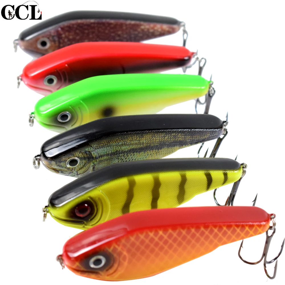 

CCLTBA Jerk Bait for Musky Pike Suspending Jerkbait Fishing Lures 3.5Inch 26G Fishing Bait