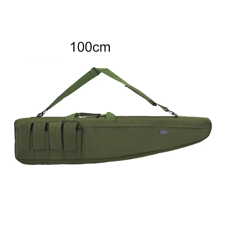 Airsoft тактический Чехол для оружия 70 см 100 см 120 см Водонепроницаемая армейская Военная снайперская сумка на плечо рюкзак для переноски охотничьей винтовки