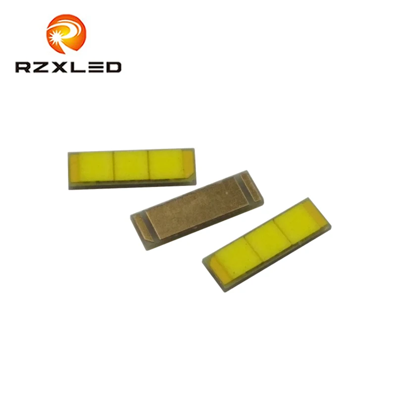50 шт./лот LED 12W COB 9V 1000MA теплый белый Янтарный 1860 пакет SMD чип|Светодиодные чипы| |