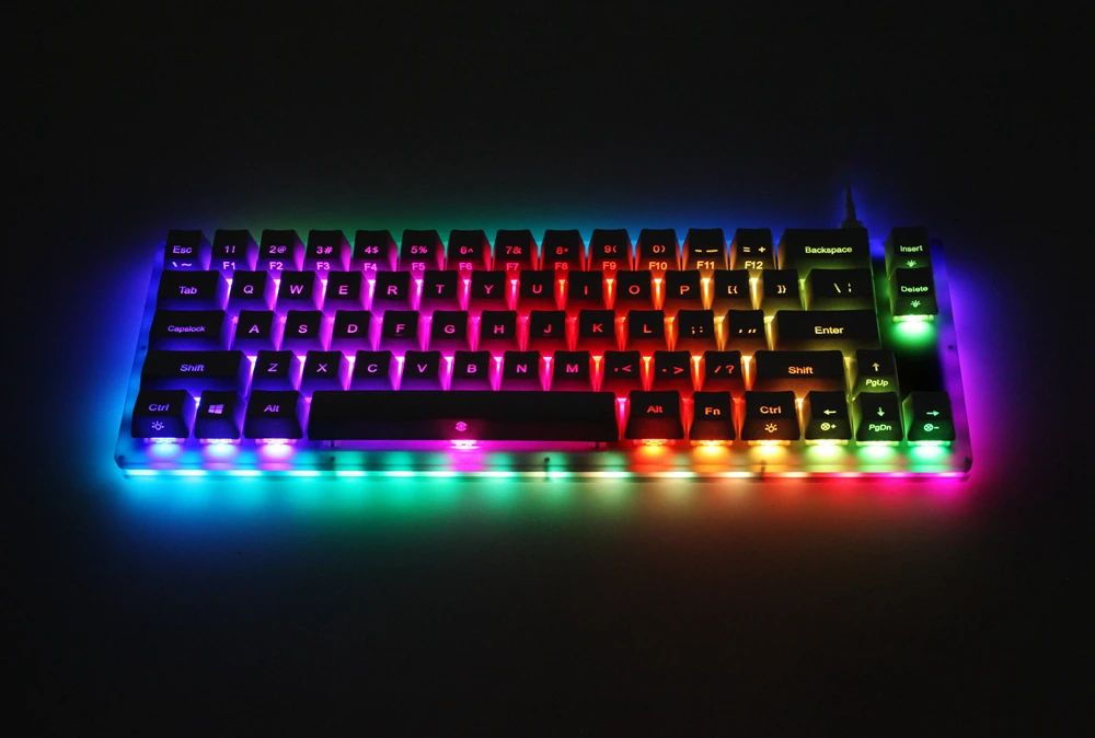 Womier 66 клавишная механическая клавиатура на заказ 65% PCB чехол с возможностью