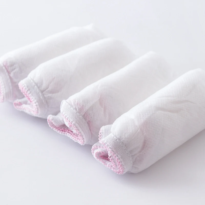 4pcs Cotton Maternity Panties Portable Women Travel Briefs Maternity Underwear Disposable Women Underwear Pregnancy Underpanties - Цвет: as the picture