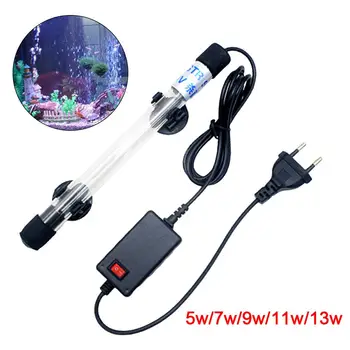 

5/7/9/11/13W Aquarium Submersible UV Light Fish Tank Underwater Purifier Lamp