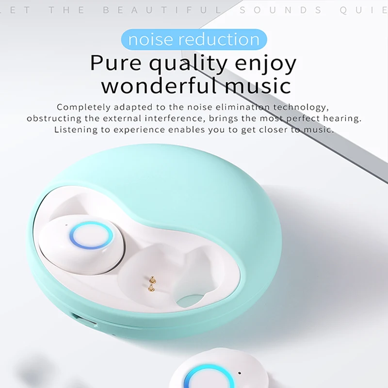 Hot TWS Bluetooth Earphones Wireless Earbuds K10 3D Stereo IPX5 Waterproof Headsets Earbuds Dual Microphone 500mAh Charging Box