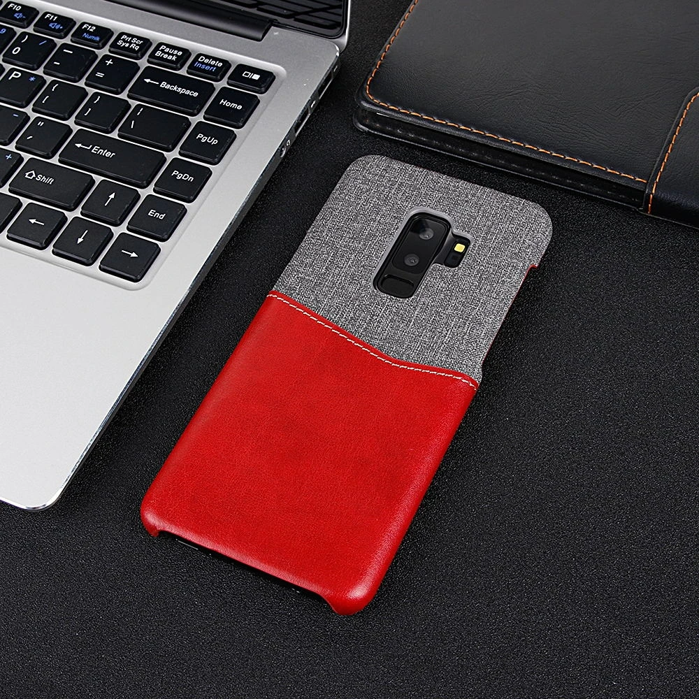 Для samsung s9/s9plus кожаный чехол для мобильного телефона в стиле пэчворк с защитой от падения Чехол для телефона бизнес-чехол для телефона