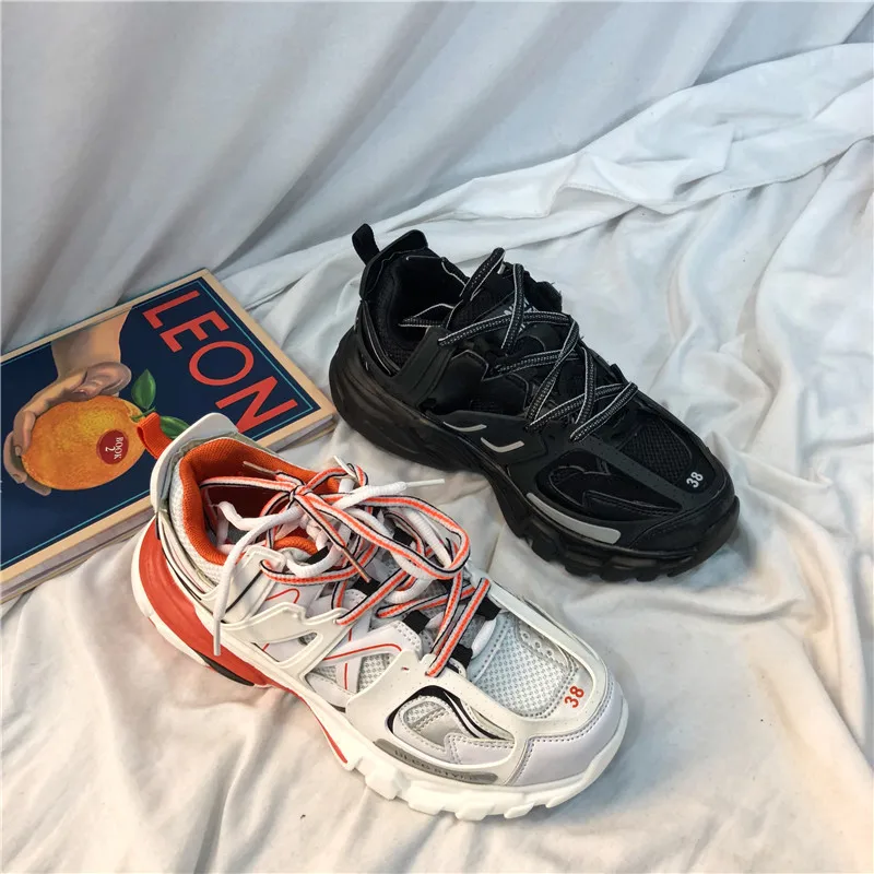 Мужские удобные модные кроссовки; Tenis Masculino Adulto; коллекция года; Харадзюку; сезон осень; винтажные кроссовки; мужская повседневная обувь с дышащей сеткой