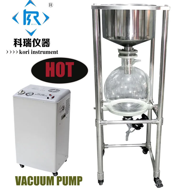 Nutsch filter with big vacuum pump750 
