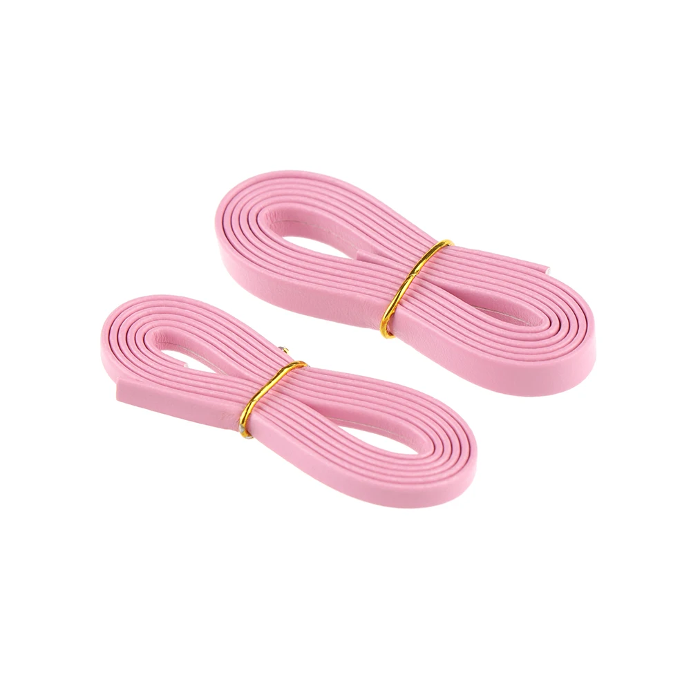 Pu Doll Bags Belt Clothes Accessories Mini Width 3/5mm Kids Educational Toys Handmade Waist DIY Material 50cm Pink White Black plush doll accessories doll clothes accessories doll bag toys doll accessories