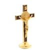 Statue de jésus-Christ en métal 9cm | Avec Base collante, décorations de tableau de bord de voiture ► Photo 3/6