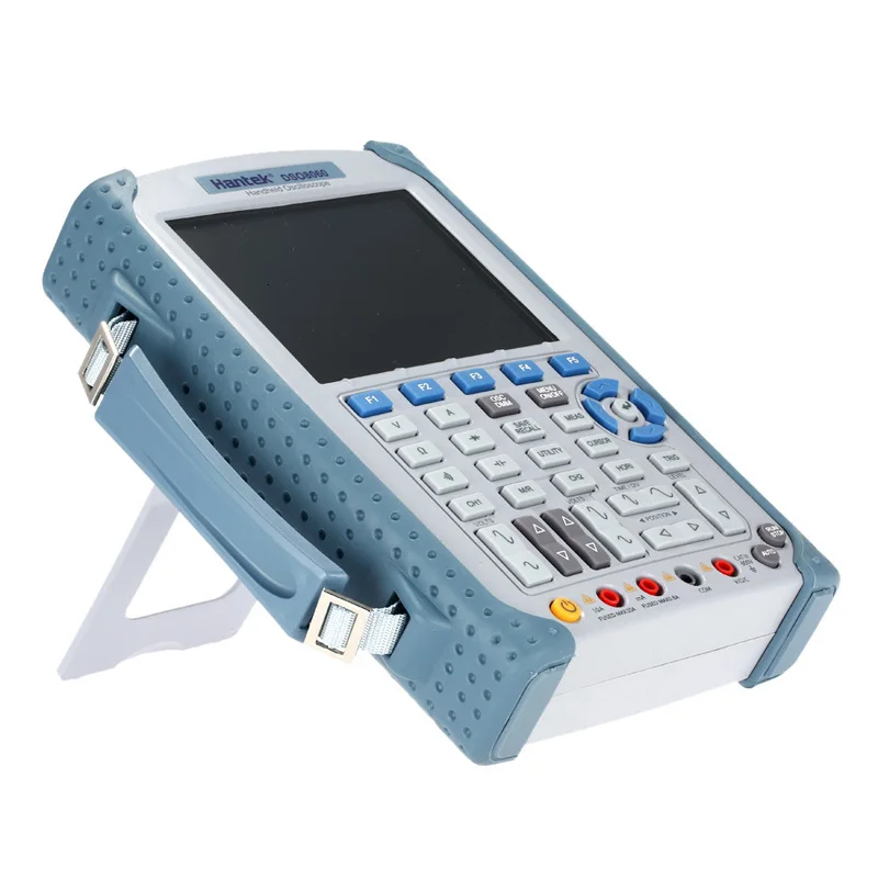 Hantek DSO8060 5 в 1 Ручной осциллограф DMM/анализатор спектра/счетчик частоты/генератор сигналов произвольной формы