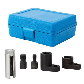 

Car sensor remover Hlyjoon Oxygen Sensor Socket Set | 5Pcs Oxygen Sensor Socket Wrench and Thread Chaser Kit Automotive Oxygen