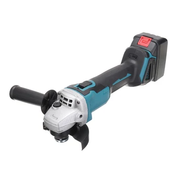 

800W Grinder Polishing Machine 18V 100mm Brushless Angle Polisher Power Tools Battery With Battery UK Plug Charger