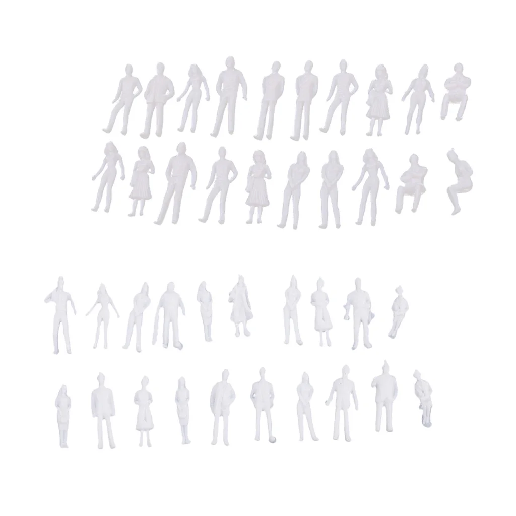 40pcs miniature figure 1/50 1/100 Architectural human scale diorama model ABS plastic people 40pcs miniature figure 1/50 1/100 Architectural human scale diorama model ABS plastic people