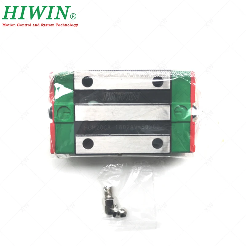 HIWIN HGH20CA каретки блок слайдер для HGR20 hiwin линейные рельсы CNC набор|Линейные