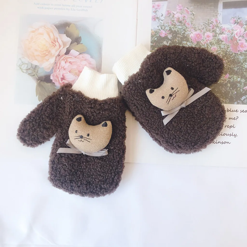 Детские перчатки детские зимние перчатки дети rekawiczki dla dzieci handschoenen дети manoplas bebe mitaine handschuhe kinder мультфильм Z4