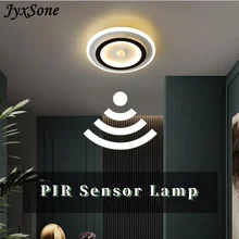 

Human Body Induction LED Modern Ceiling Lamp Interior Round PIR Motion Sensor for Home Cloakroom Corridor Aisle Ceiling Lights