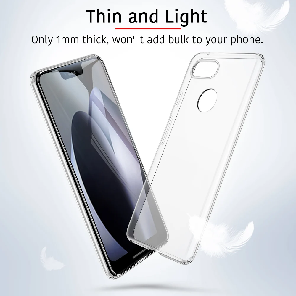 Чехол ESR для Google Pixel 3 роскошный тонкий прозрачный мягкий чехол из ТПУ