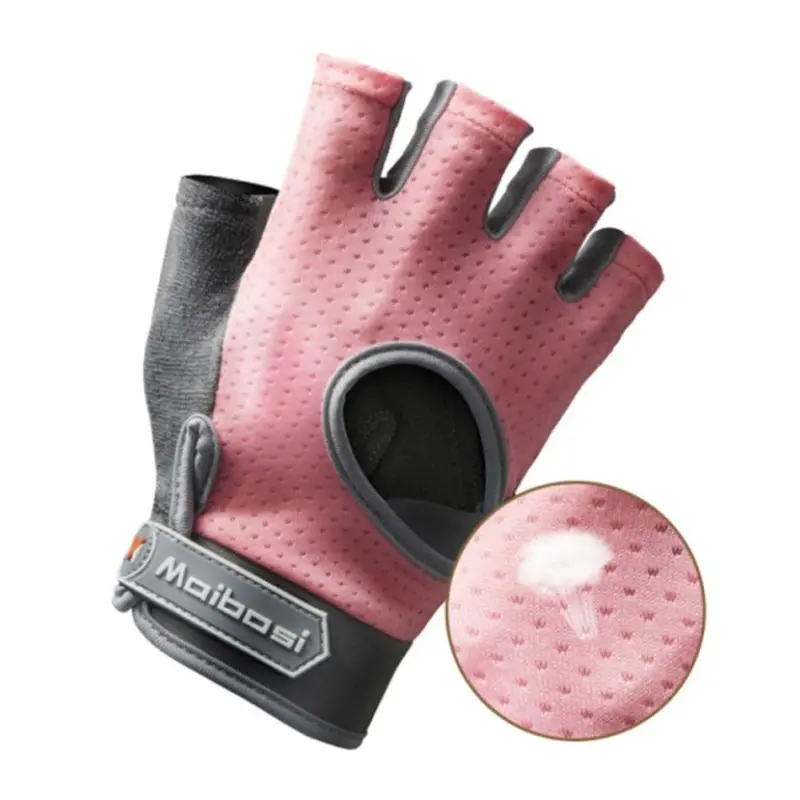 

Half Finger Gloves Anti-Slip Breathable Fitness Weight Lifting Dumbbell Sports Handwear