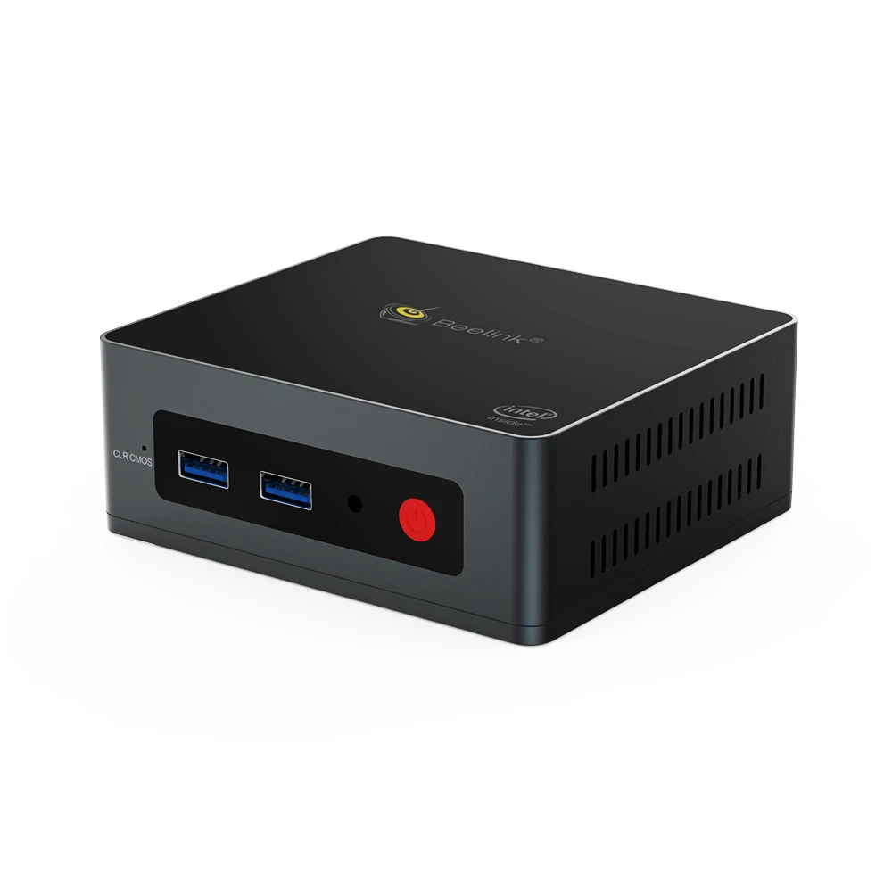 2021 apagado Beelink GK Mini Windows 10 MINI PC Intel Gemini J4125 8GB 128GB 5,8G WiFi 1000M LAN Bluetooth 4K computadora de juegos del GK55