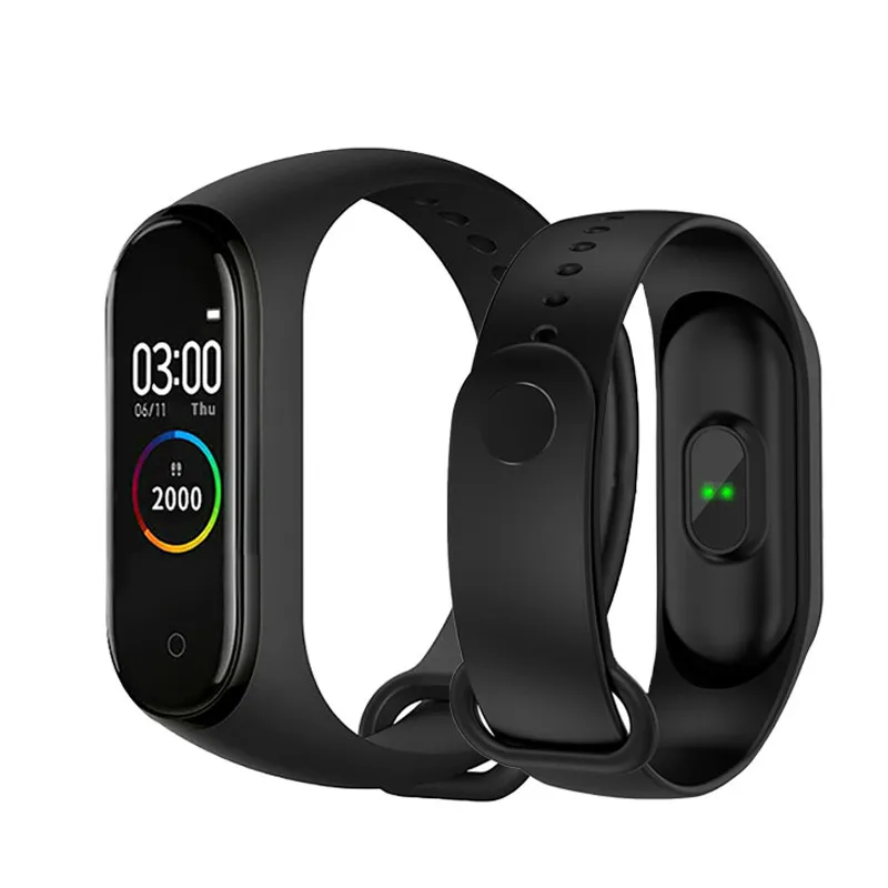 

2019 M4 Smart Band 4 Fitness Tracker Watch Sport Bracelet Heart Rate Blood Pressure Smartband Monitor Health Wristband pk M3