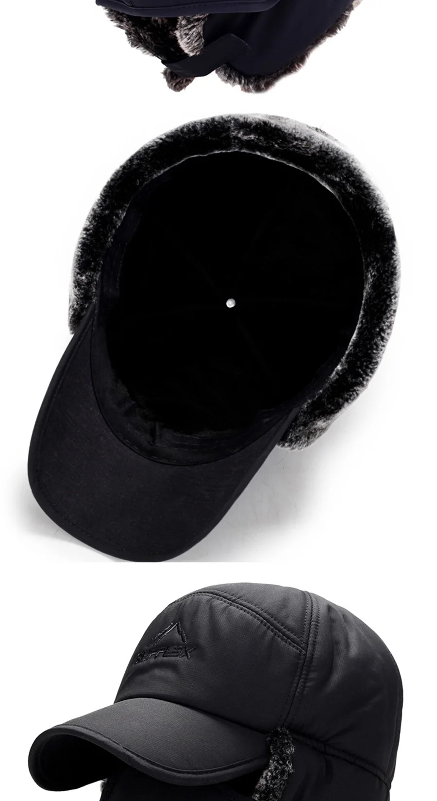[FEILEDIS] для мужчин и женщин открытый шлем в масках меховые шапки зимние женские толстые теплые удерживающие Уши Защита Велосипедный спорт Велоспорт SkiingHat