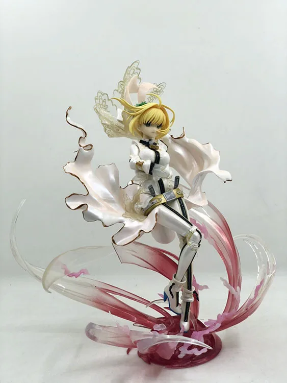 Удел ночь Fate/Grand Order свадебное платье невесты Ceiba Nero SABER Edition Deluxe Garage Kit
