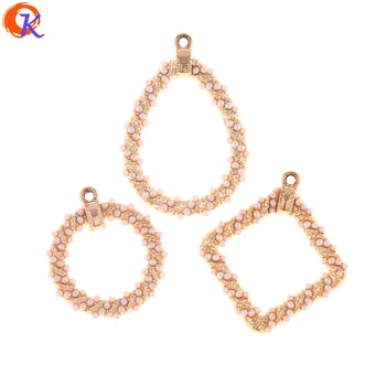

Cordial Design 20Pcs Jewelry Accessories/Earring Connectors/Imitation Pearl/DIY Parts/Jewelry Making/Hand Made/Earring Findings
