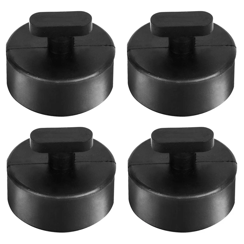 

New4 PCS Car Jack Support Block Rubber Pad Solid Adapter Rubber Jack Pad Rubber Pad for Chevrolet Corvette C5 C6 C7