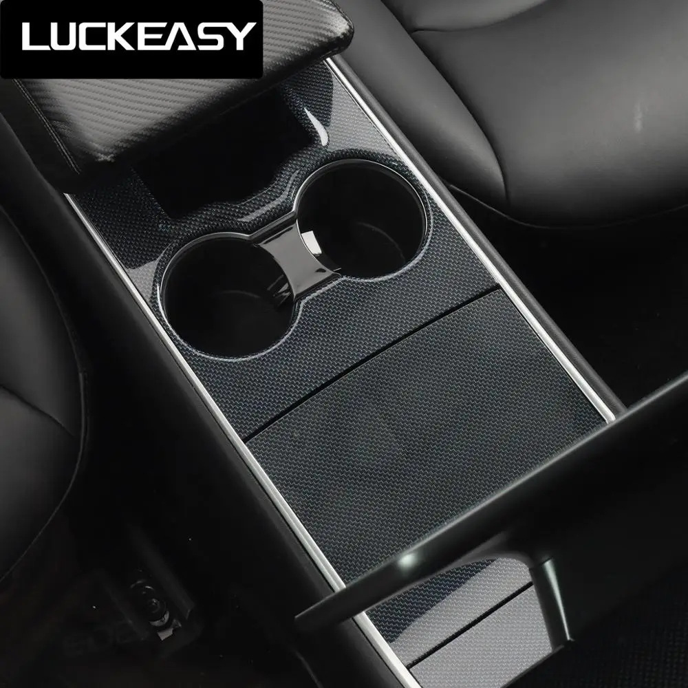 LUCKEASY окна автомобиля кнопки изменение патч для Tesla модель 3- Автомобильный Дверной замок декоративная заплатка 14 шт./компл