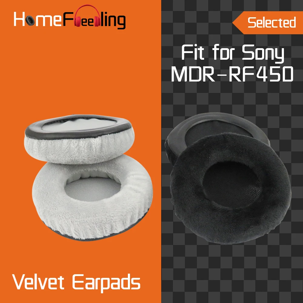 Homefeeling Earpads for Sony MDR RF450 Headphones Earpad Cushions Covers Velvet Ear Pad Replacement