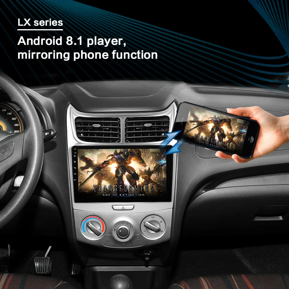 Android 9.0 System Car IPS Touch Screen Stereo For HYUNDAI I30 Automatic air conditioning player Stereo