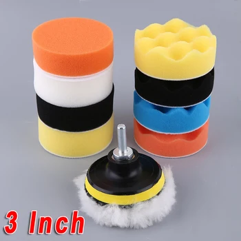 

Replacement Polishing Pad Kit Parts Set Auto 11Pcs Automotive Detailing