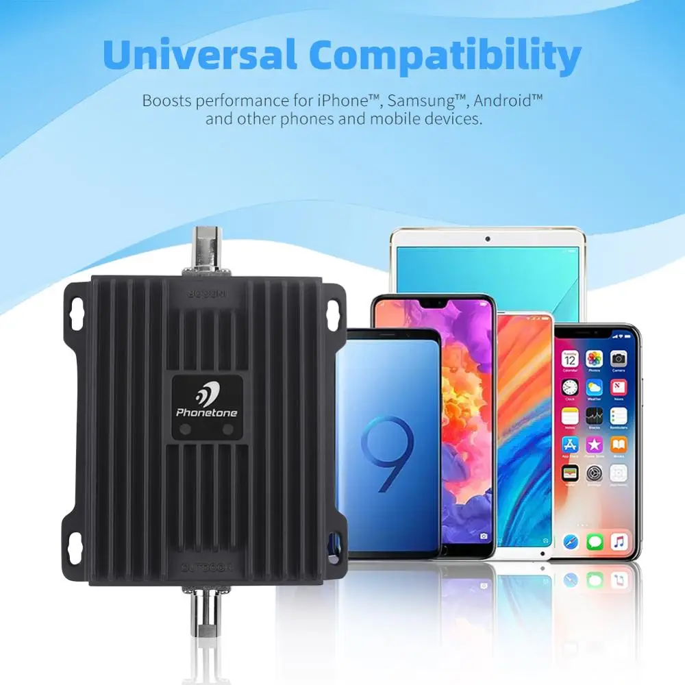 Мобильный усилитель сигнала для использования в автомобиле 2G 3g 850/1900MHz усилитель сигнала 3g ретранслятор усилитель сигнала сотового телефона ретранслятор антенна комплект