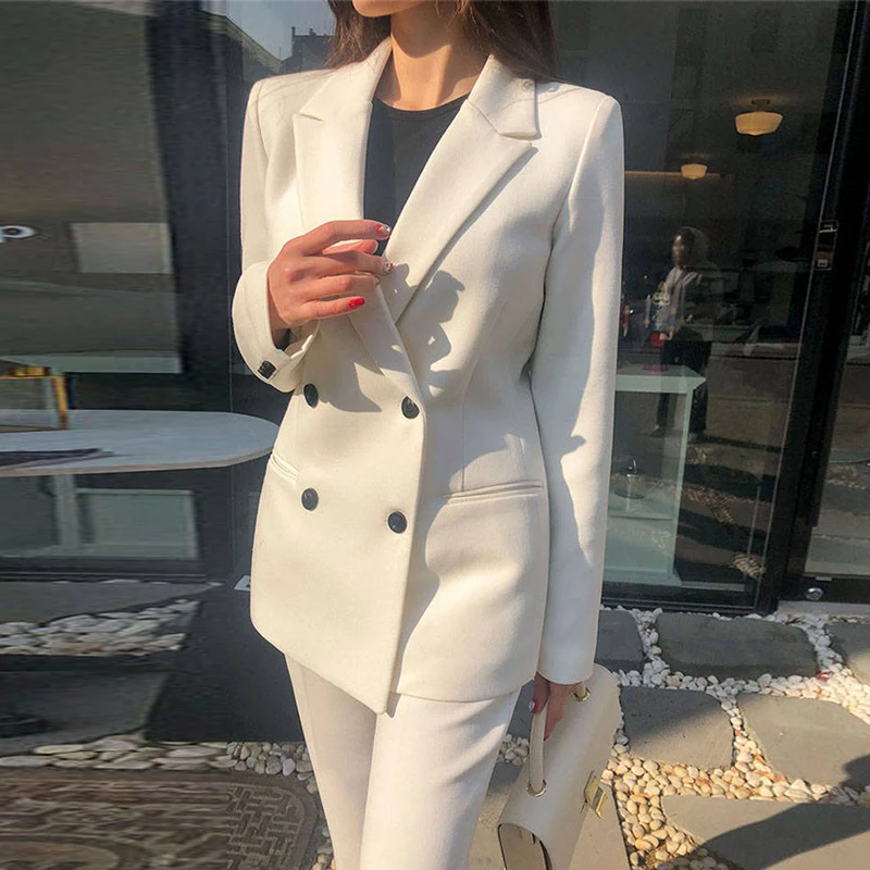 Heydress Весенняя Новинка женский однотонный элегантный Блейзер на пуговицах офисный женский двубортный Рабочий костюм женский фигурный уличная одежда
