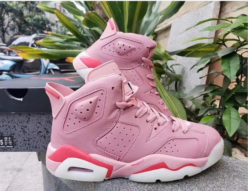 Оригинальная модная обувь Jordan 6 в стиле ретро, Tinker, вишневая пыльца, женская обувь, Баскетбольная обувь, кроссовки AJ 6, спортивная обувь 543390 228