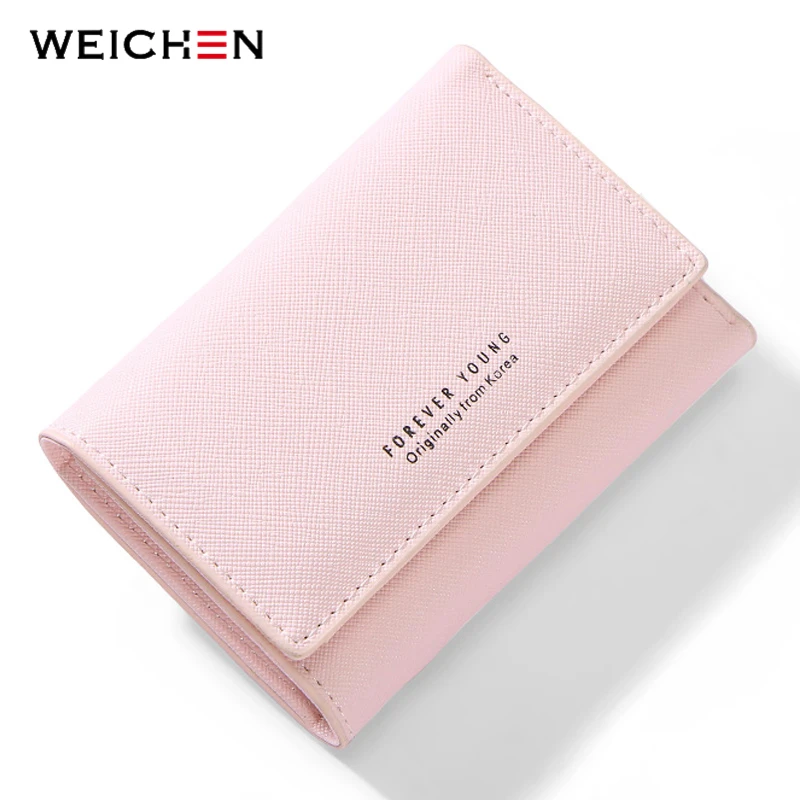 Бренд Trifold женский кошелек с кошельком для монет сзади шикарный лаконичный стиль маленькие кошельки женские высококачественные дамские сумочки