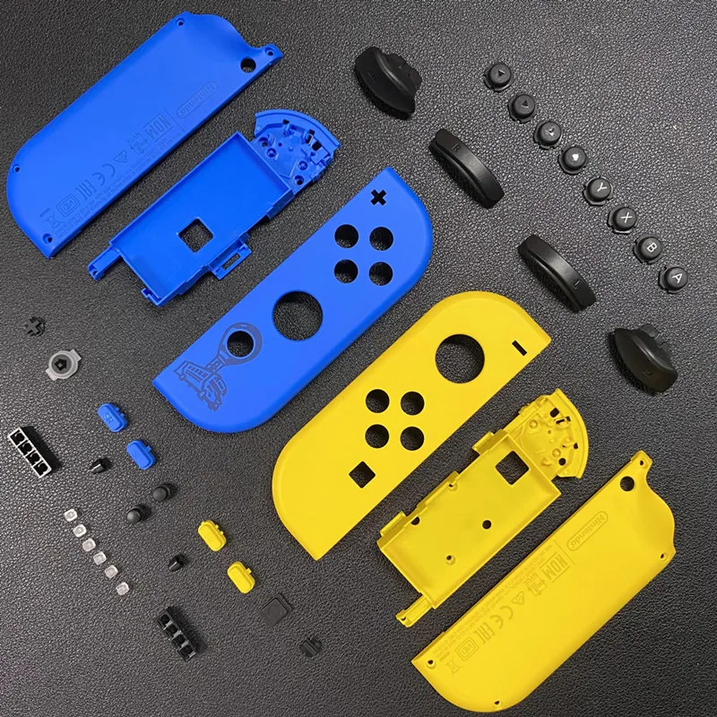 1 Set Diy Nintendo Switch Gamepad ABS Retrofit Replacement Housing Colorful Caps Joypad Cover Switch Joystick Replacement Shell 