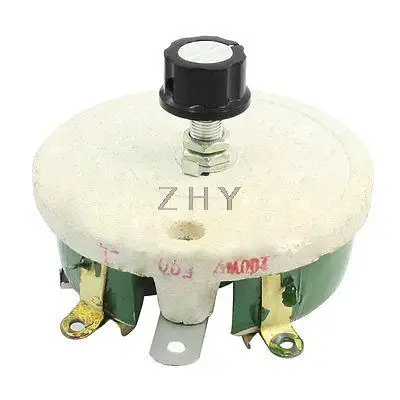 

Wirewound Ceramic Potentiometer Variable Rheostat Resistor 200W 500 Ohm