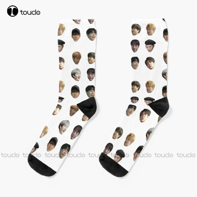 Stray Kids Funny Faces Socks Thin Socks Men Christmas New Year Thanksgiving  Day Gift Unisex Adult Teen Youth Socks Custom Sock