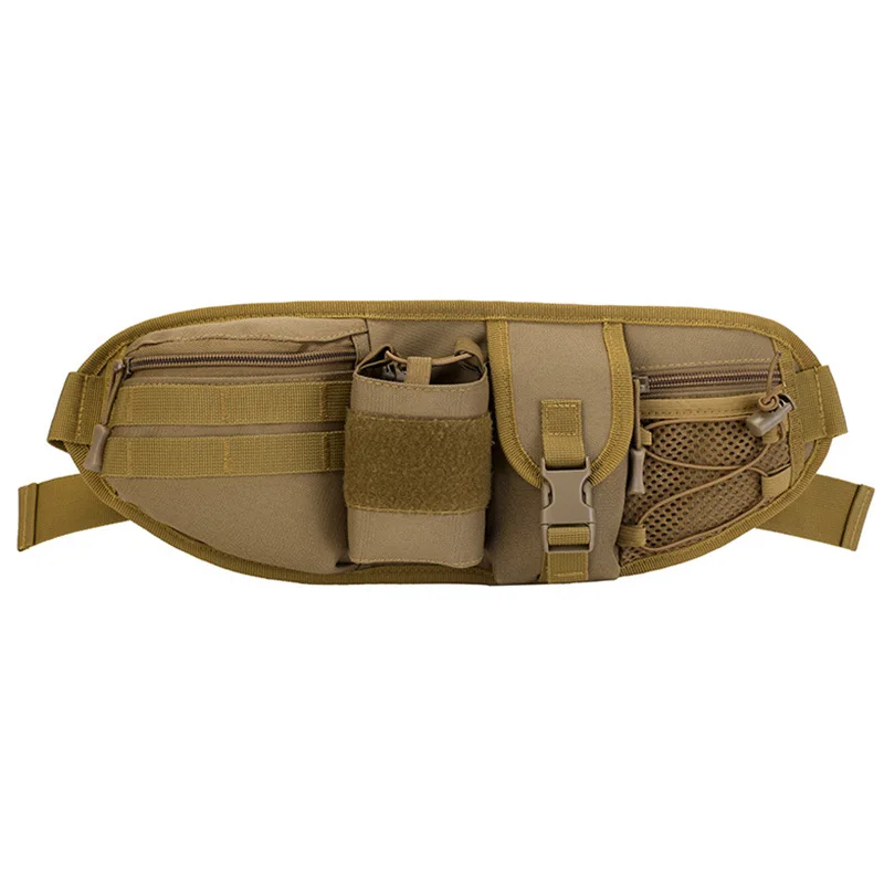 

Waist Bag Pouch Belt Loops Bags Men'S Shoulder Bag Casual Canvas Waist Pack