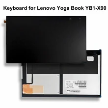 YB1-X90 Latin Keyboard Assembly Touchpad for Lenovo Yoga Book YB1-X90L YB1-X90F YB1-X91L X91F Fit Spanish Keyboard Original New