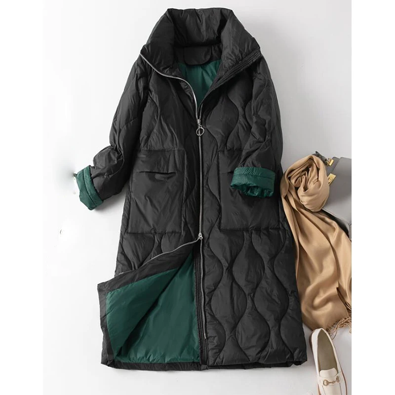 SEDUTMO Winter Long  Oversize Duck Down Jackets