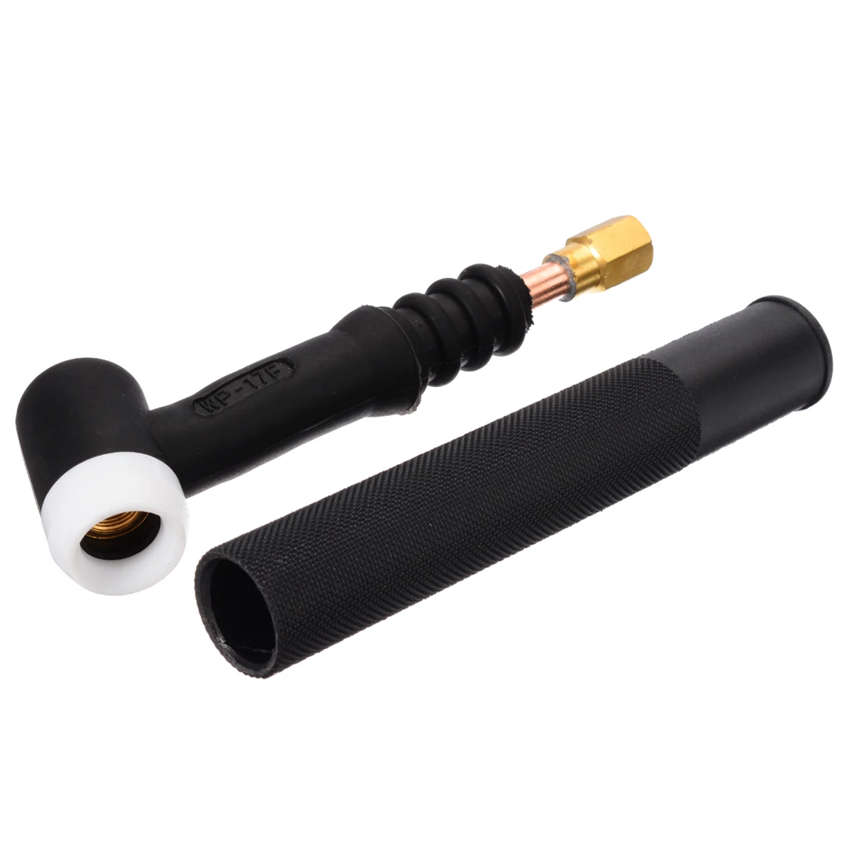 1Pcs Tig Welding Torch 150A WP-17F TIG Welding Torch Head Body Flexible Air-Cooled With Handle Durable Welding Parts