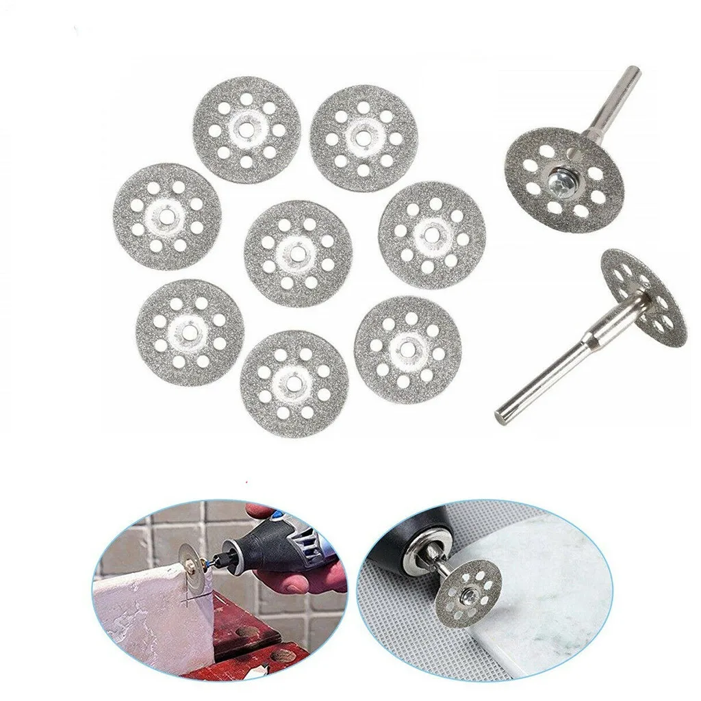 10PCS Double Sided Diamond Cutting Discs Set Tool Replacement- HOT SALE New Arrivals Best Selling Dropshipping Household