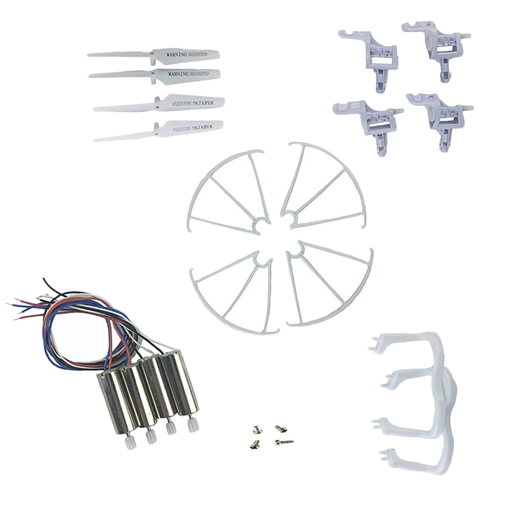 Set Of 18Pcs Quadcopter Motors Spare Part Set RC Motor Base For Syma X5 X5C