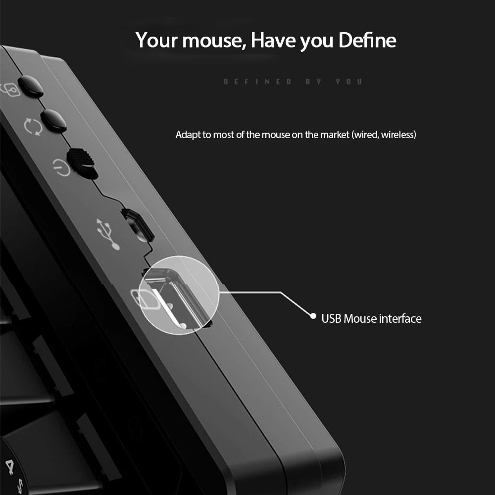 Механическая клавиатура HandJoy K3 для мобильных телефонов с Legends PUBG, мобильная игровая клавиатура с RGB подсветкой, клавиатура с одной рукой, клавиатура RGB
