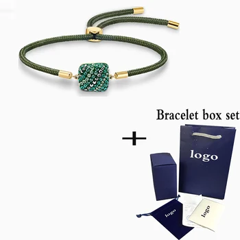 

SWA 2020 New Exquisite Hot Selling Power Collection Earth Element Bracelet, Shiny Crystal Jewelry For Girlfriend Birthday Gift