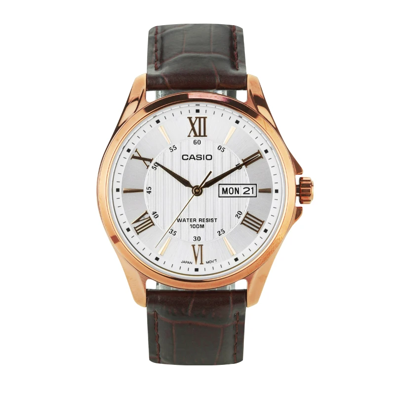 Casio Часы Бизнес простые мужские часы MTP-1303L-1A - Цвет: MTP-1384L-7A