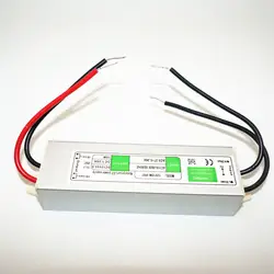 Высокое качество DC12V 15 W 1.25A IP67 Светодиодный драйвер Электропитание алюминий трансформатор из сплава AC110-260 до 12 V DC Выход наружного